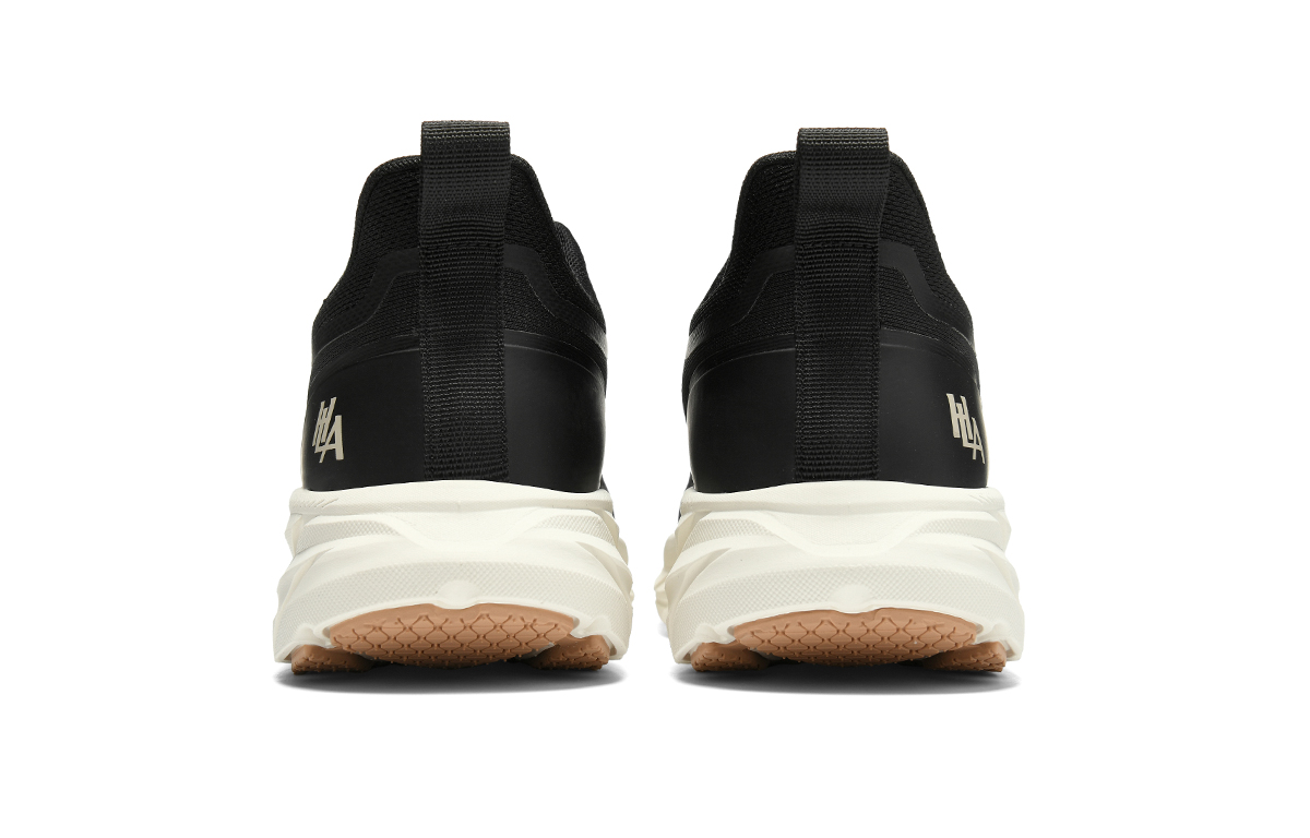 HLA Running Shoes Men’s Low Top Ecru Black