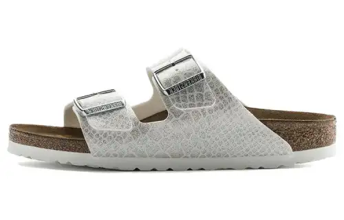 Birkenstock Arizona Birko Flor Narrow Fit 'Pull Up Anthracite' Women's