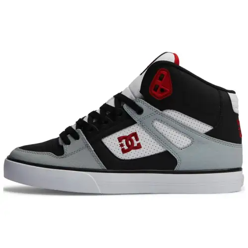 DC Shoes Mid top Skateboard Shoes Men's Black Gray