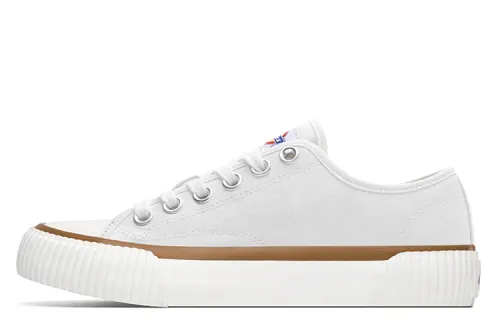 Dickies Canvas Shoes Unisex Low Top White