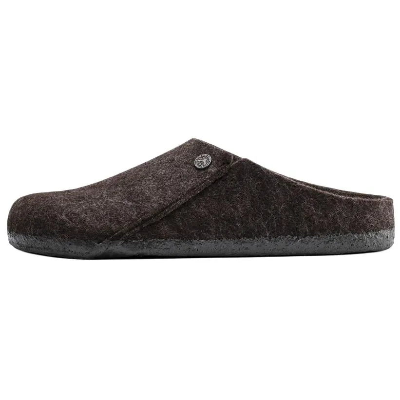 Birkenstock Closed Toe Slippers Unisex Brown Narrow