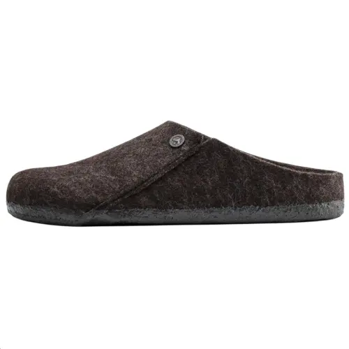 Birkenstock Closed Toe Slippers Unisex Brown Narrow