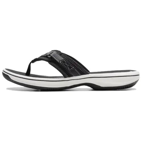 Clarks Flip Flops Women's Black