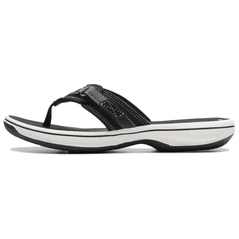 Clarks Flip Flops Women's Black