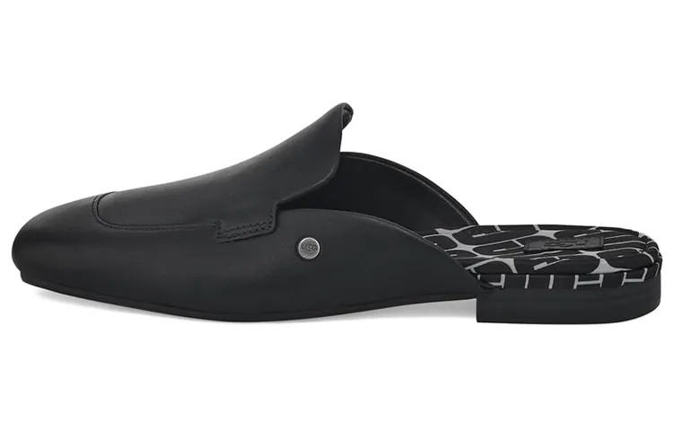 UGG Rubber Sole No Special Function Closed Toe Slippers Women's Black