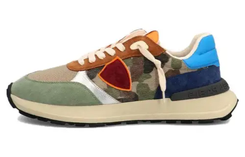 PHILIPPE MODEL Paris Panelled-design Sneakers