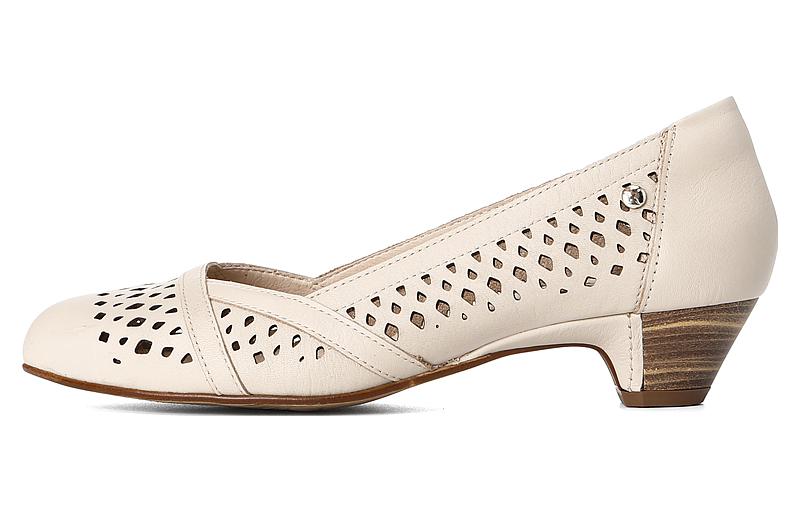 PIKOLINOS Top Grain Cow Leather High Heels 4cm Women's
