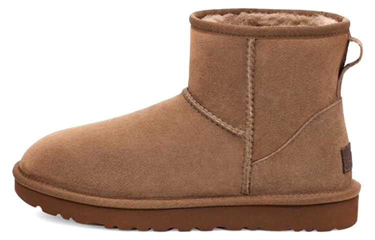 Женские сапоги UGG CLASSIC MINI (коричневые)