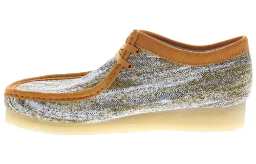 Clarks Originals Wallabee Boot Sand Fabric