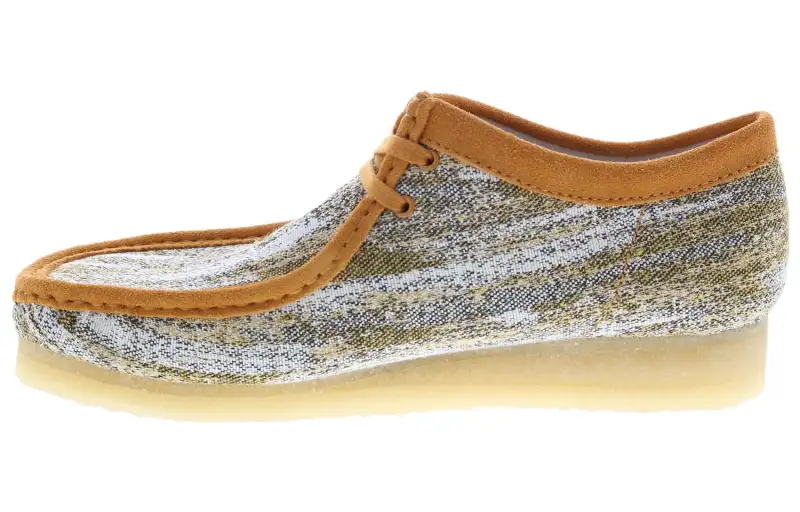 Clarks Originals Wallabee Boot Sand Fabric