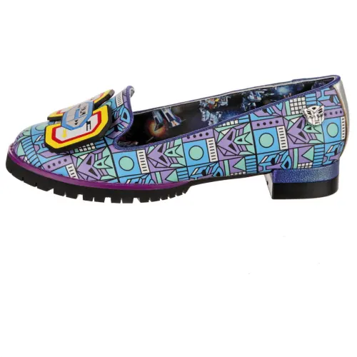 IRREGULAR CHOICE Pu Fashion Casual Shoes Women's Blue Purple