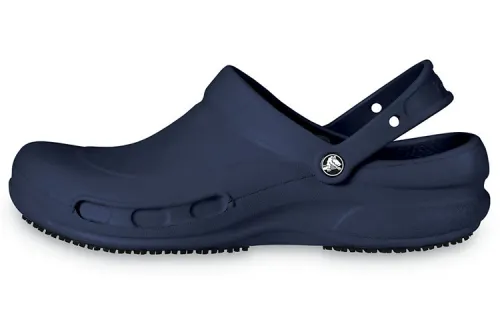 Crocs Bistro Slip Resistant Work Clog Navy