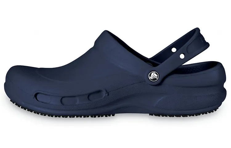 Crocs Bistro Slip Resistant Work Clog Navy