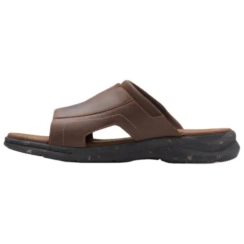 Clarks Abrasion Resistant Slide Slippers Men's Brown