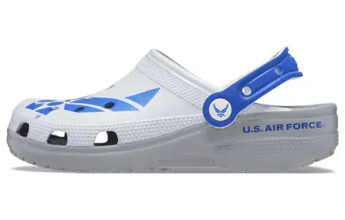 Crocs Classic Us Air Force Clogs 'White Blue Grey'