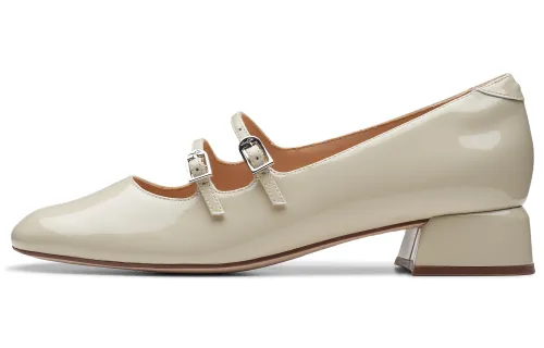Clarks Cow Leather Casual Shoes Women's
