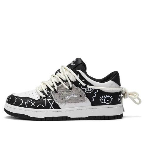 The Simpsons Low top Skateboard Shoes Unisex