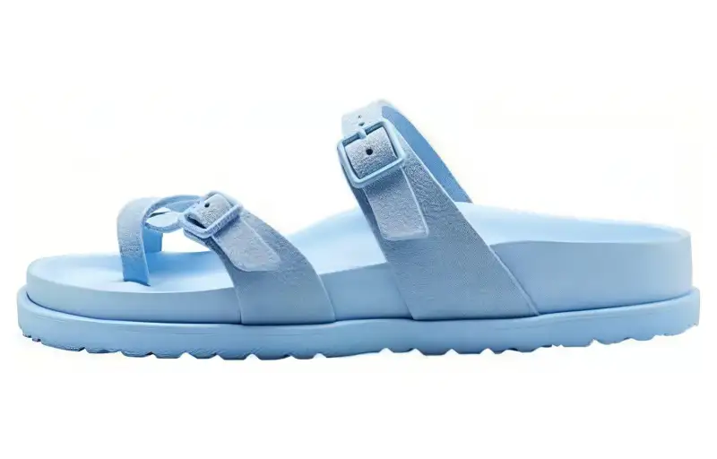 Birkenstock Slide Slippers Women's Pink Blue