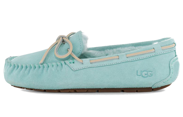 UGG DAKOTA Suede Flat Shoes Women's Blue