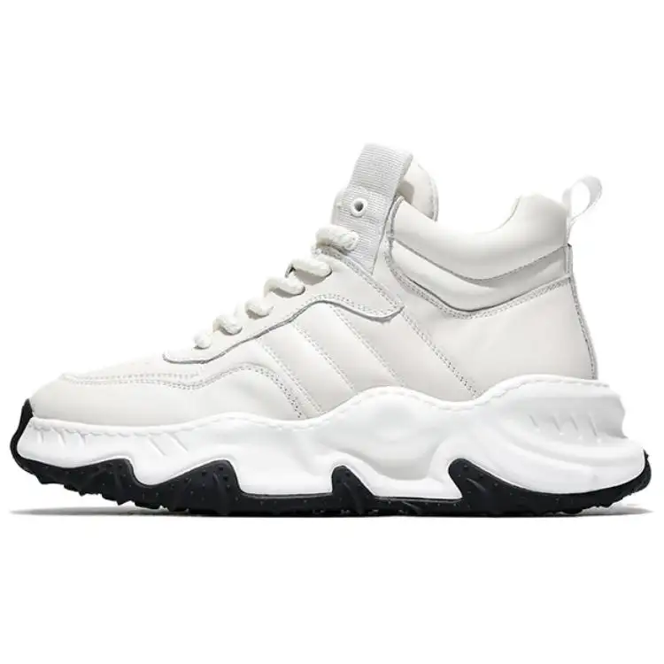 JANE HARLOW High top Casual Shoes Men's White