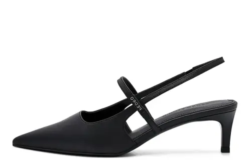 PEDRO Studio Sheepskin Slim Heel High Heels Women's