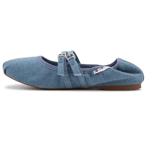 Tommy Hilfiger Mary Jane Shoes Women's Washed Blue