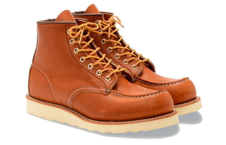 RED WING SHOES Classic Mock Toe Boots