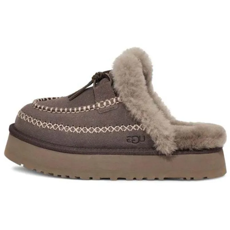 UGG Abrasion Resistant Slip Resistant Abrasion Resistant Slip Resistant Closed Toe Slippers Women's Brown