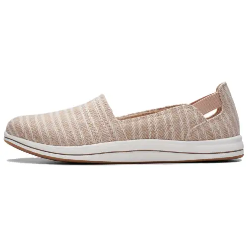 Clarks Fabric Low top Casual Shoes Women's Sand