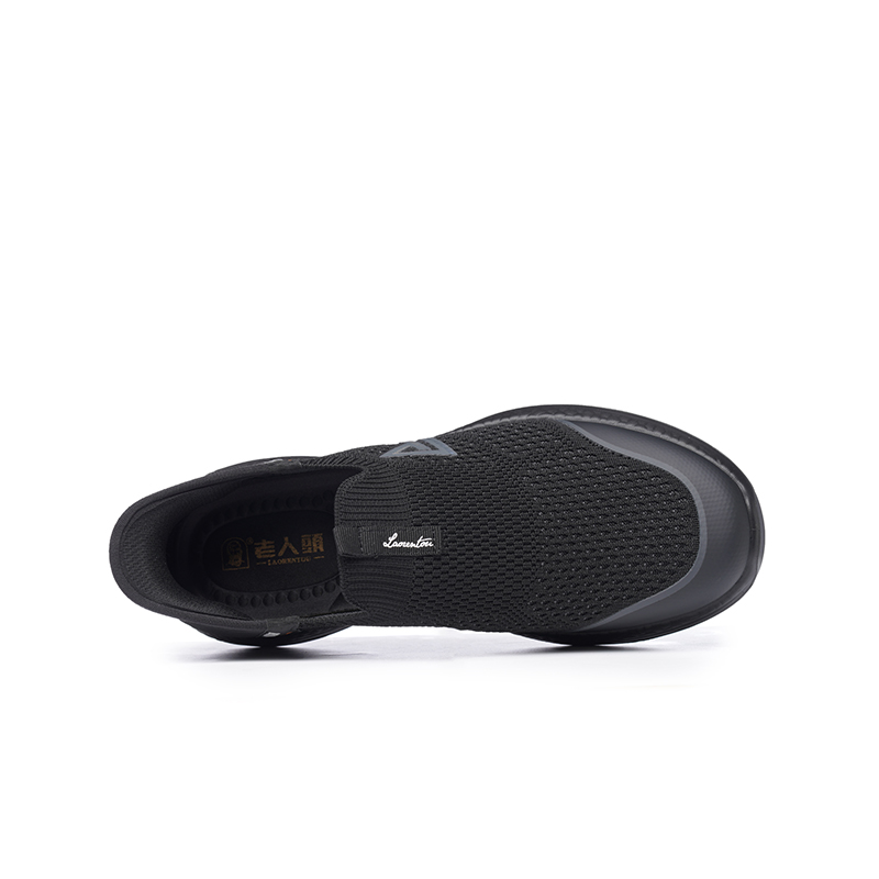 LAORENTOU Walking Shoes Men’s Low Top Black