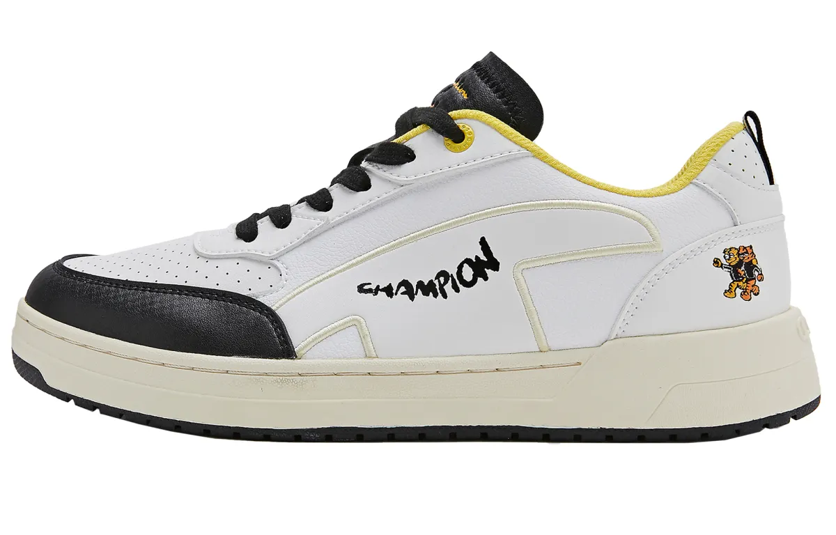 Champion Tiger Series Street Arcade 1 Low top Skateboard Shoes Women's Black White