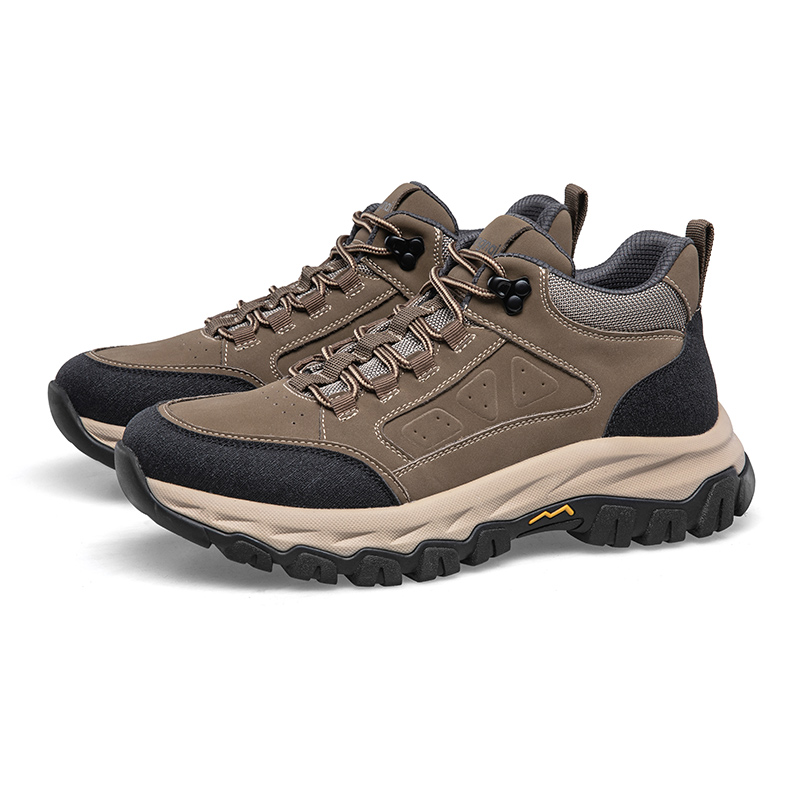 KANGNAI Synthetic, Microfiber Leather Low top Mountaineering Shoes Men’s