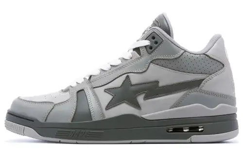 BAPE A BATHING APE Clutch Sta Grey