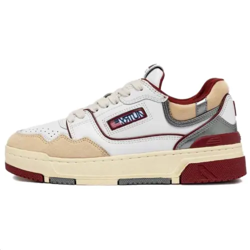 AUTRY Low top Skateboard Shoes Women's White Red