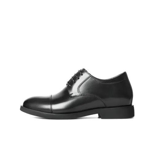BELLE cow leather, business fashion, comfortable, high-end texture, commuting, outdoor, versatile, simple, classic, trendy, exquisite, everyday, formal leather shoes, men's style