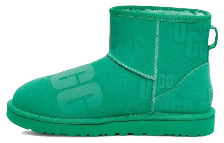 UGG Thermal Slip Resistant Thermal Slip Resistant Short Snow Boots Women's Green