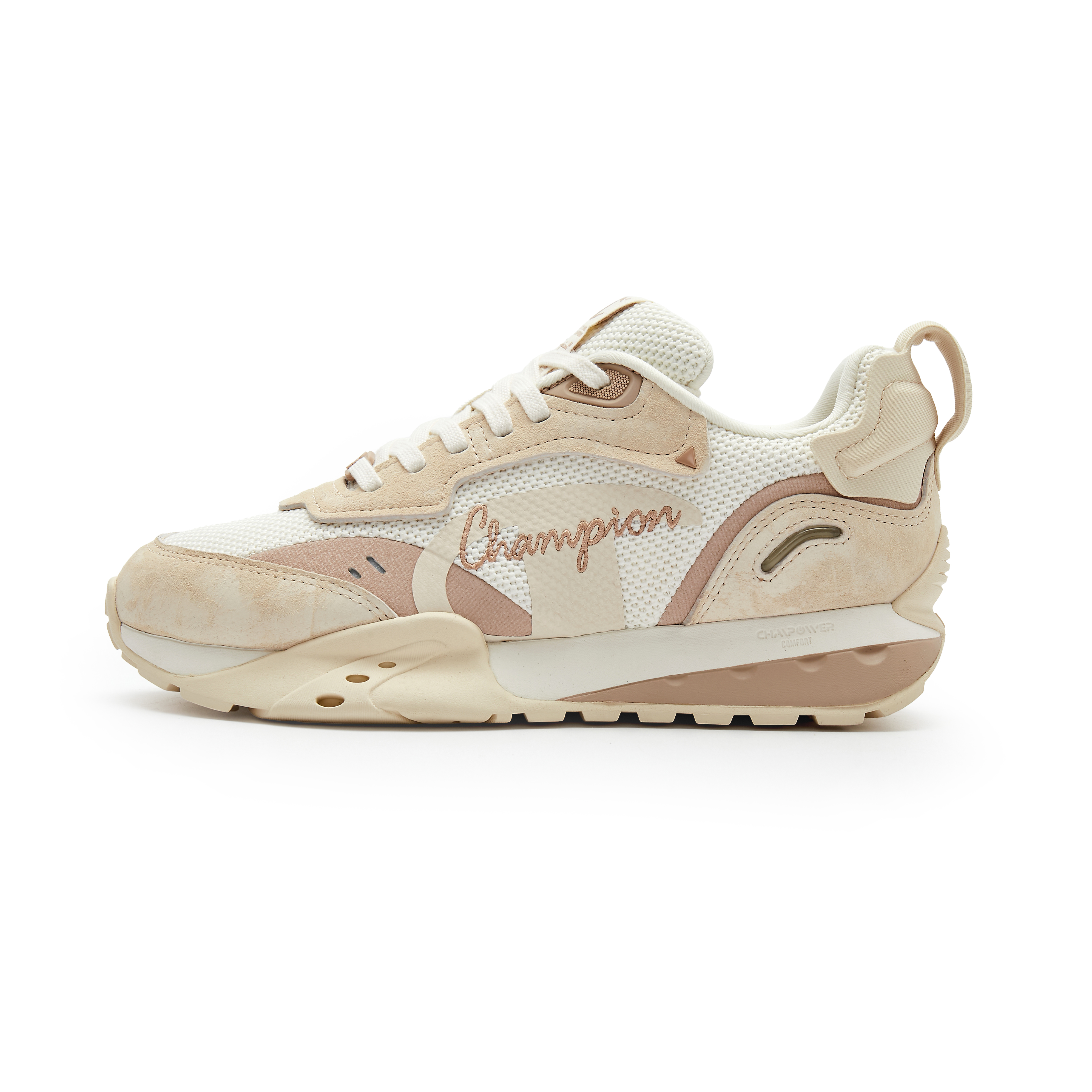 Champion Slip Resistant Height Increasing Low top Running Shoes Women’s Light Khaki