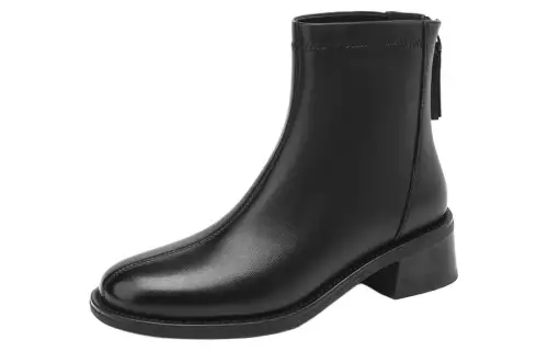 D FUSE SCANDINAVIA Leather Ankle Boots 5.5cm Women's