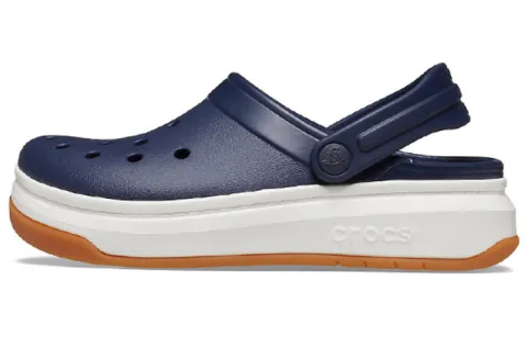 Crocs band Full Force Thick Sole Sandals Unisex Blue White