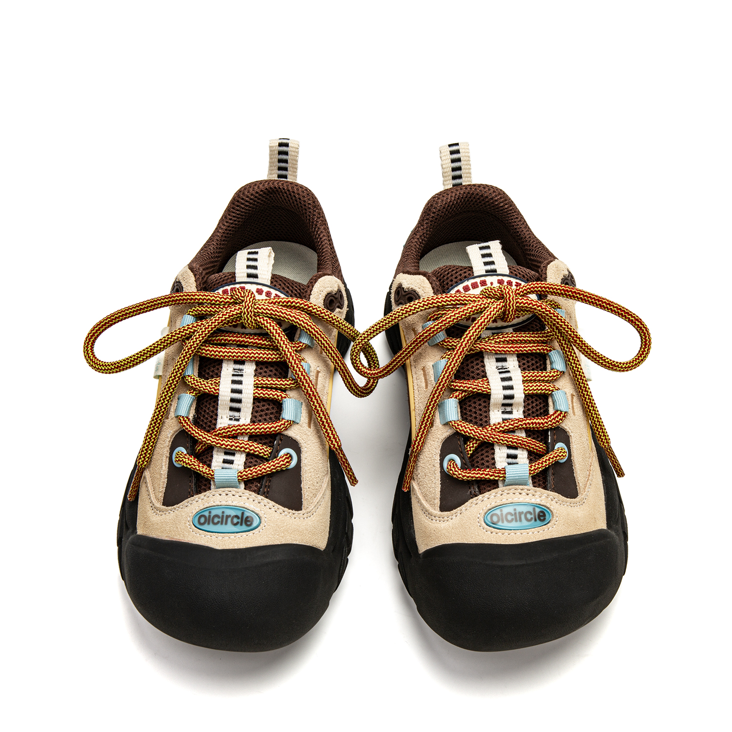 OICIRCLE Earthy Collection Cow Suede Low top Mountaineering & Hiking Shoes Women’s Maris Sal Milk Coffee