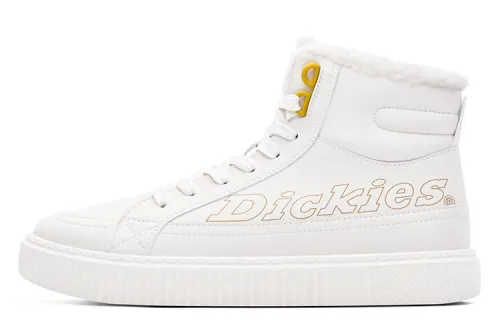 Dickies Microfiber Leather High top Skateboard Shoes Women's Beige