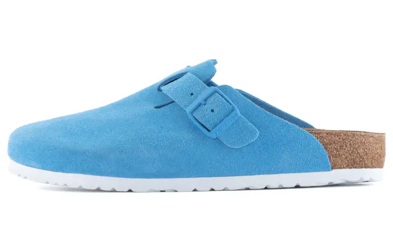 Birkenstock Closed Toe Slippers Unisex Blue