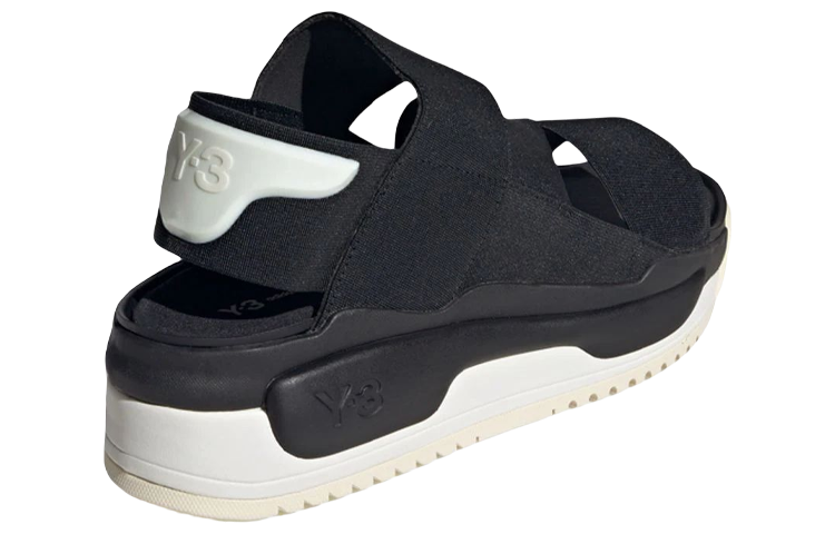 Y 3 Hokori Stylish Sandal Unisex Black White