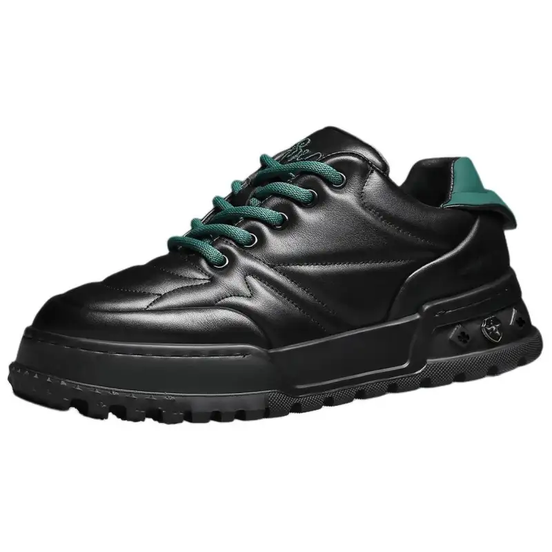 JANE HARLOW Low top Casual Shoes Men's Black Green