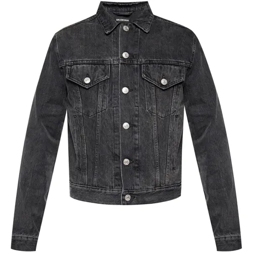 Balenciaga Denim Jacket Men's Black