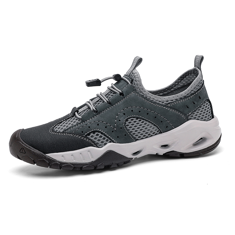 JIGONGYANG Mesh Comfortable Breathable And Lightweight Low top Outdoor Shoes Men’s