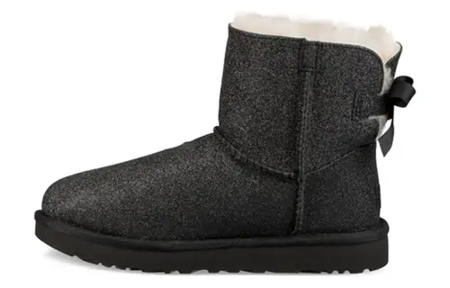 UGG Mini Bailey Bow Sparkle 'Black' Women's