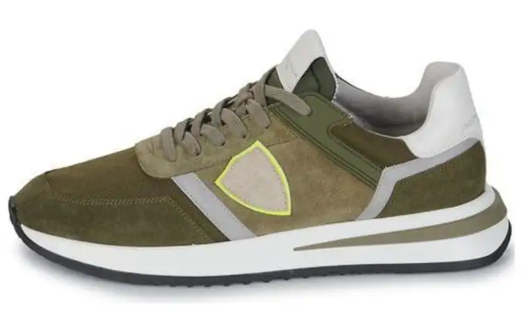 PHILIPPE MODEL Low top Casual Shoes Men's Green White