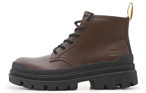 CAT Hardwear Mid Collection Combat Boots Unisex Tan