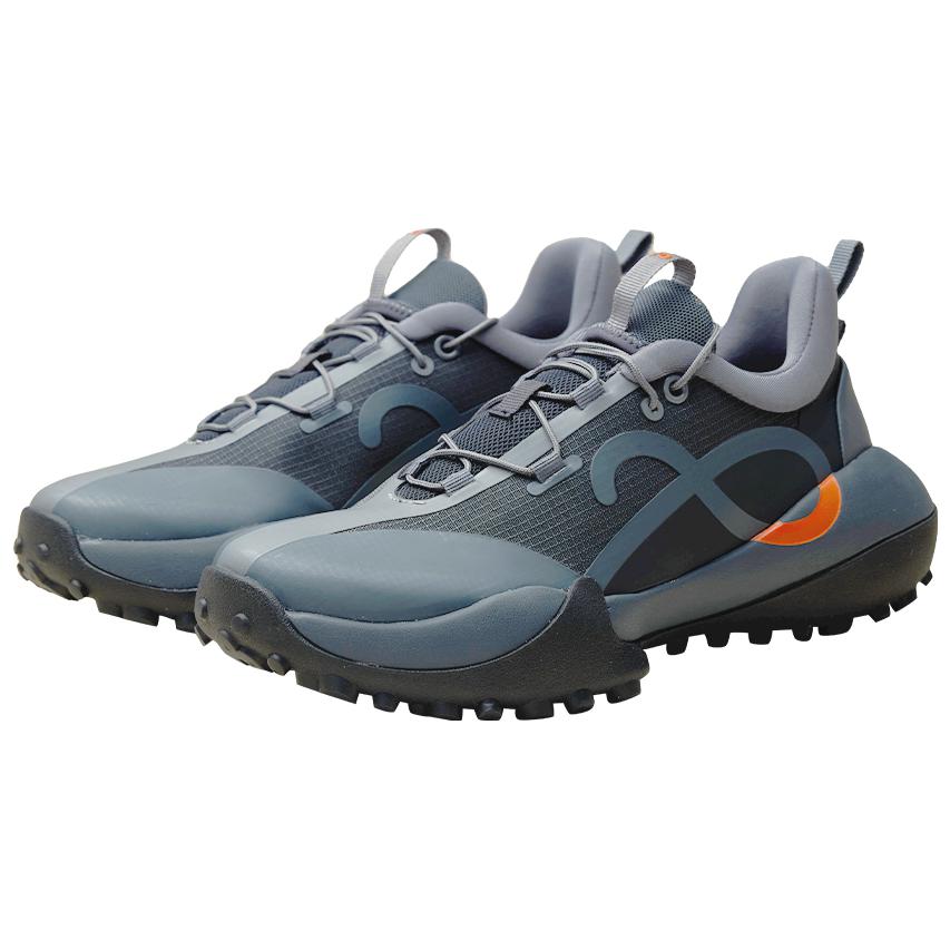 FAJO Wild Terrain Shoes Fabric Abrasion Resistant Slip Resistant Low top Outdoor Shoes Unisex Nighttime Black